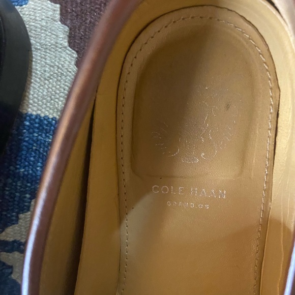 Cole Haan Men's Leather Loafers in Rich Brown - Picture 2 of 3
